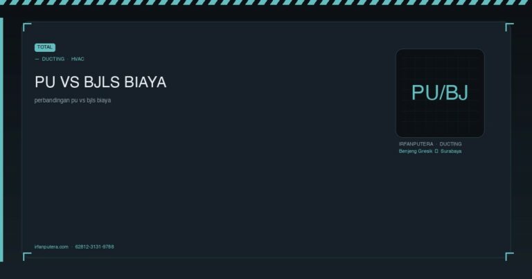 Perbandingan Biaya PU vs BJLS (Total Project)